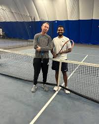 Private tennis lesson for adults in Indianapolis