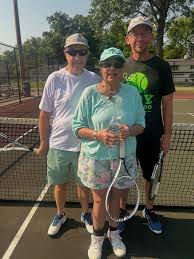 Tennis players from Indianapolis and Greenwood Indiana training together